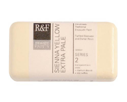 R&F Encaustic  40mL  Sienna Yellow Extra Pale