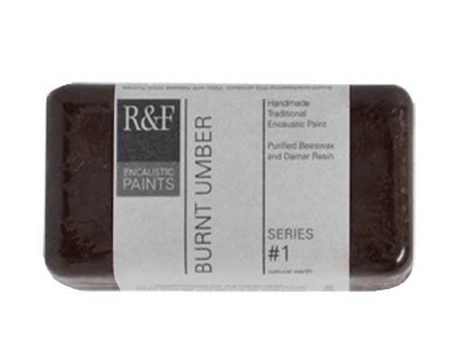 R&F Encaustic  40mL  Burnt Umber