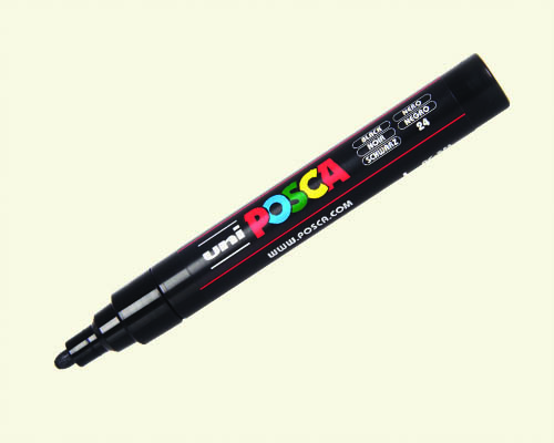 POSCA paint marker  PC-5M  Medium Tip  Ivory