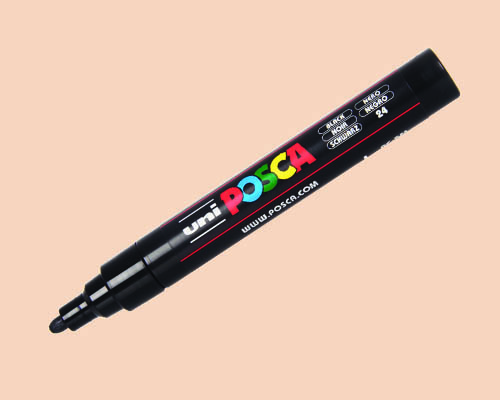 POSCA paint marker  PC-5M  Medium Tip  Beige