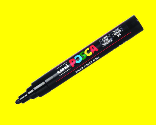 POSCA paint marker  PC-5M  Medium Tip  Yellow