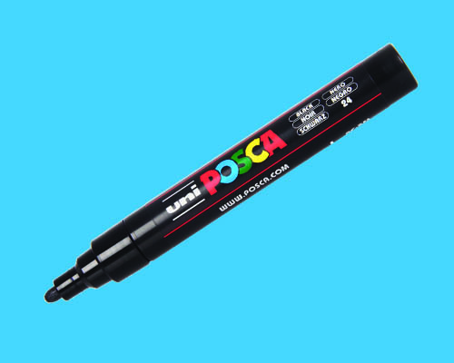 POSCA paint marker  PC-5M  Medium Tip  Light Blue