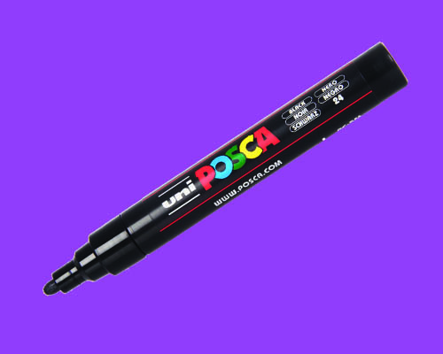 POSCA paint marker  PC-5M  Medium Tip  Violet