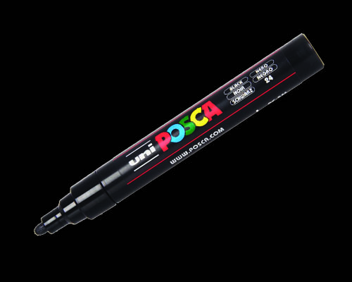 POSCA paint marker  PC-5M  Medium Tip  Black