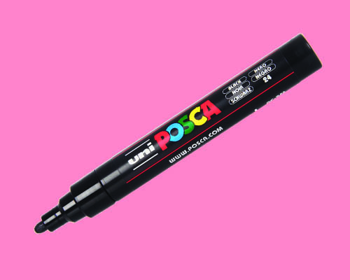 Uni Posca Paint Marker PC-5M - Coral Pink - Medium Point