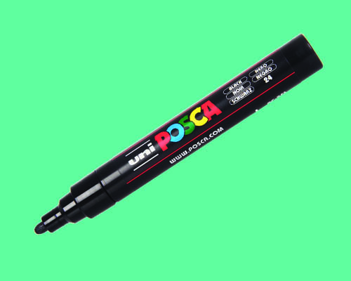 POSCA paint marker  PC-5M  Medium Tip  Aqua Green