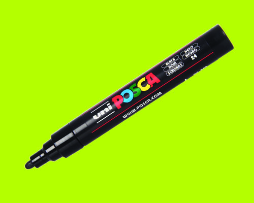 POSCA paint marker  PC-5M  Medium Tip  Apple Green