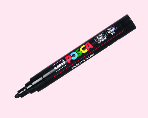 POSCA paint marker  PC-5M  Medium Tip  Light Pink