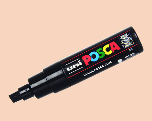 POSCA paint marker  PC-8K  Broad Tip  Beige