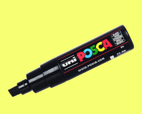 POSCA paint marker  PC-8K  Broad Tip  Straw Yellow