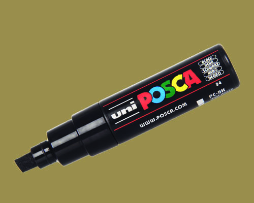 POSCA paint marker  PC-8K  Broad Tip  Gold