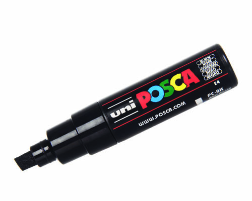 POSCA paint marker  PC-8K  Broad Tip  White