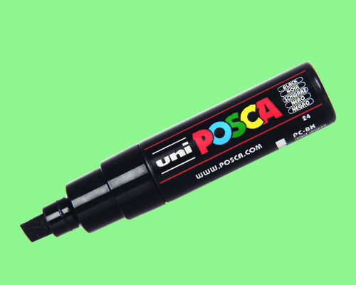 POSCA paint marker  PC-8K  Broad Tip  Light Green
