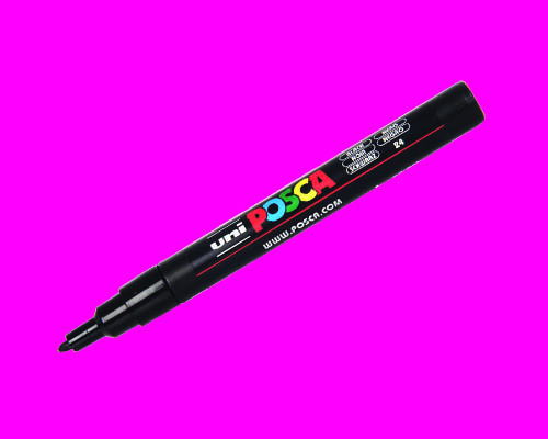POSCA paint marker  PC-3M  Fine Tip  Pink