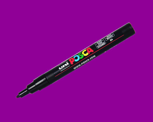 POSCA paint marker  PC-3M  Fine Tip  Fuchsia