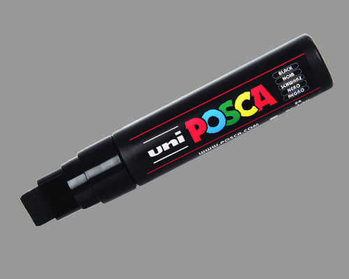 POSCA paint marker  PC-17K  Ultra-Broad Tip  Silver