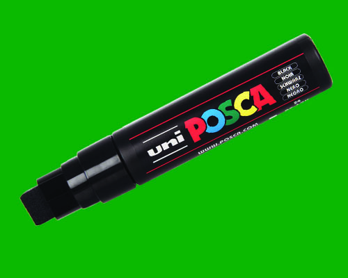 POSCA paint marker  PC-17K  Ultra-Broad Tip  Green