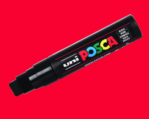 POSCA paint marker  PC-17K  Ultra-Broad Tip  Red