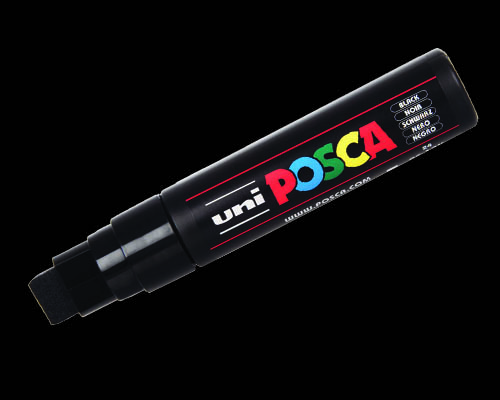 POSCA paint marker  PC-17K  Ultra-Broad Tip  Black