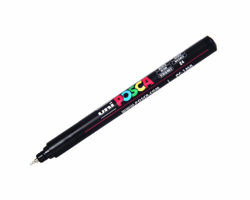 POSCA paint marker  PC-1MR  Ultra-Fine Tip  White