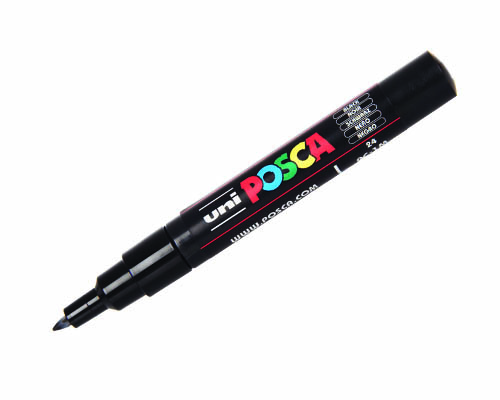 Uni Posca Fine Tip Marker PC-1MC Bianco