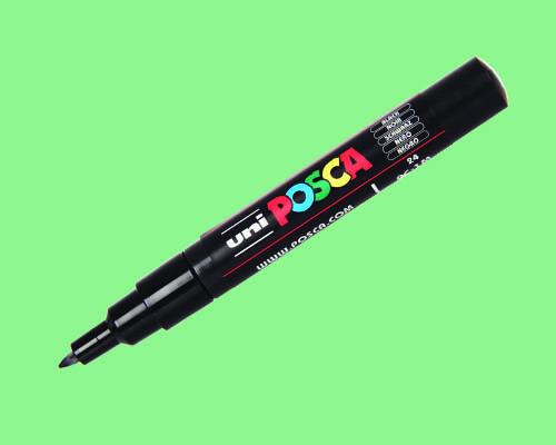 POSCA paint marker  PC-1MC  Extra-Fine Tip  Light Green