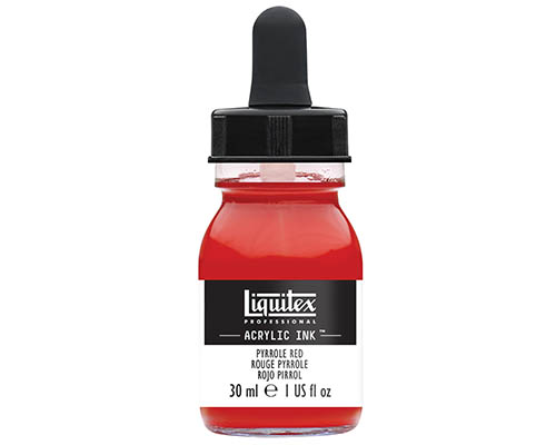 Liquitex Professional Acrylic Ink! – 30mL – Pyrrole Red