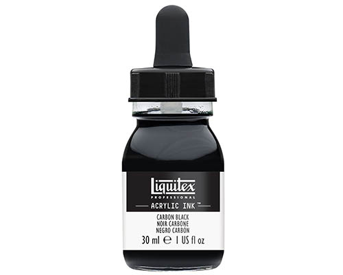 Liquitex Professional Acrylic Ink! – 30mL – Carbon Black