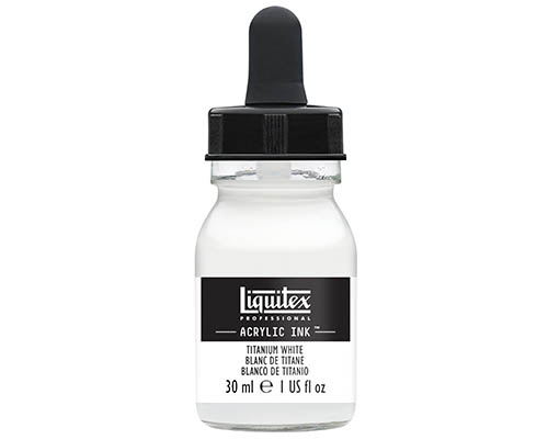 Liquitex Professional Acrylic Ink! – 30mL – Titanium White
