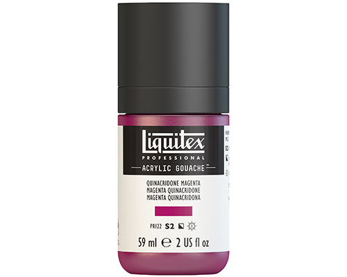 Liquitex Professional Acrylic Gouache  59mL  Quinacridone Magenta