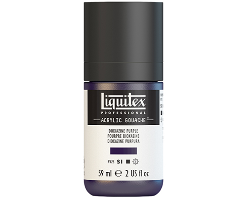 Liquitex Professional Acrylic Gouache  59mL  Dioxazine Purple