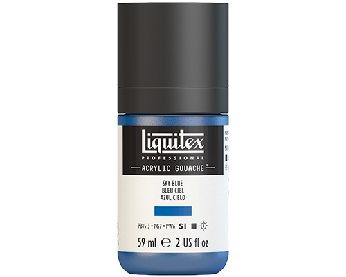 Liquitex Professional Acrylic Gouache – 59mL – Sky Blue