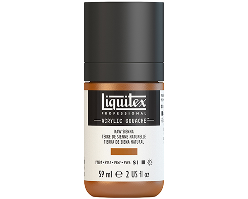 Liquitex Professional Acrylic Gouache  59mL  Raw Sienna