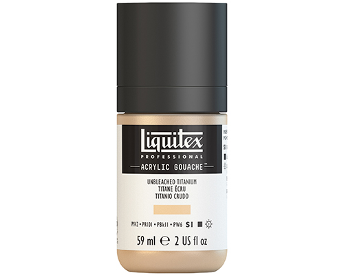 Liquitex Professional Acrylic Gouache  59mL  Unbleached Titanium