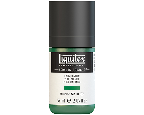 Liquitex Professional Acrylic Gouache – 59mL – Emerald Green