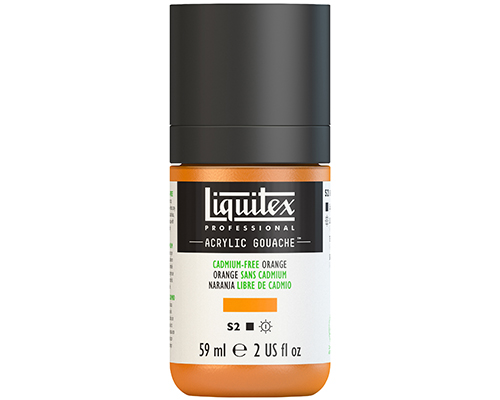 Liquitex Professional Acrylic Gouache – 59mL – Cadmium Free Orange