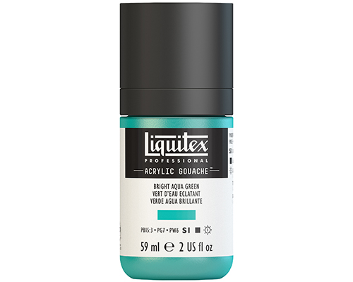 Liquitex Professional Acrylic Gouache  59mL  Bright Aqua Green