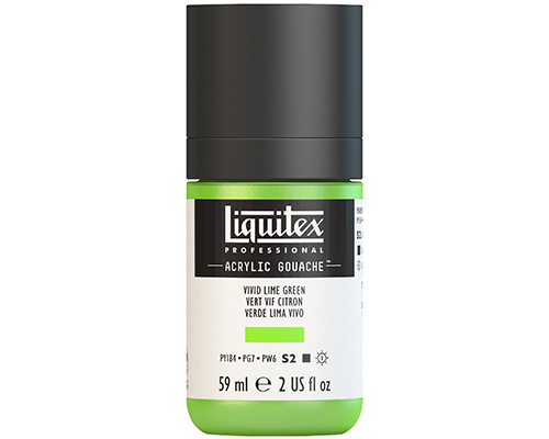 Liquitex Professional Acrylic Gouache  59mL  Vivid Lime Green