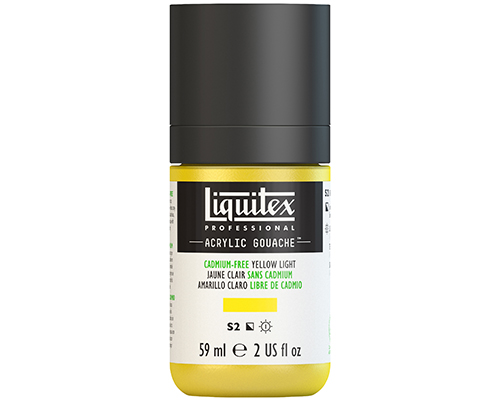 Liquitex Professional Acrylic Gouache  59mL  Cadmium Free Yellow Light