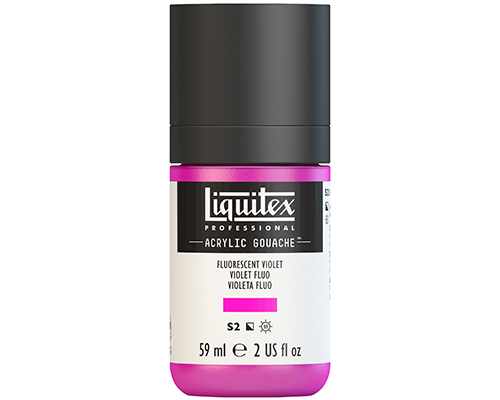 Liquitex Professional Acrylic Gouache  59mL  Fluorescent Violet