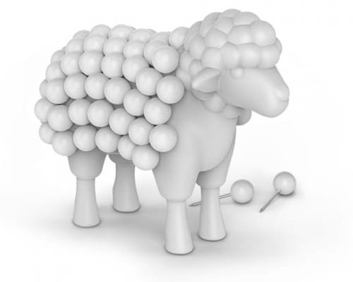 Fred & Friends – Sheep Pushpins