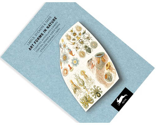 Pepin Label & Sticker Book - Art Forms in Nature