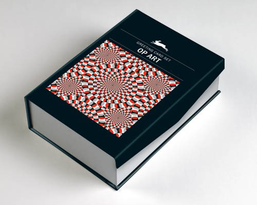 Pepin Greeting Card Set  Op Art