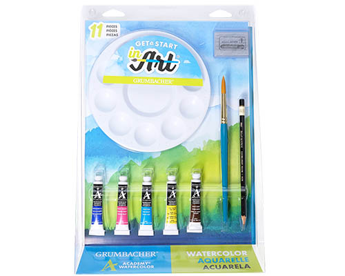 Grumbacher Deluxe Transparent Watercolor Sets