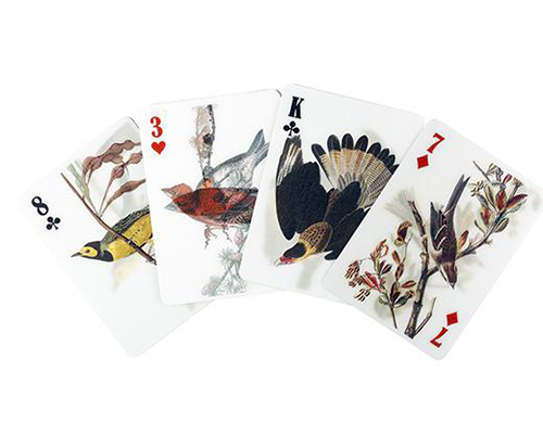 Kikkerland 3-D Bird Playing Cards