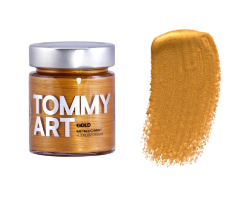 Tommy Art – Metallic Gold Paint – 140mL