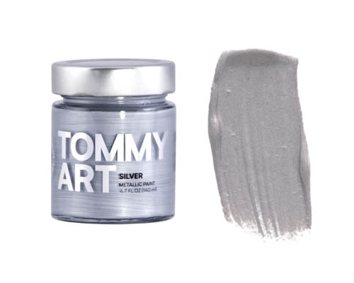 Tommy Art – Metallic Silver – 140mL
