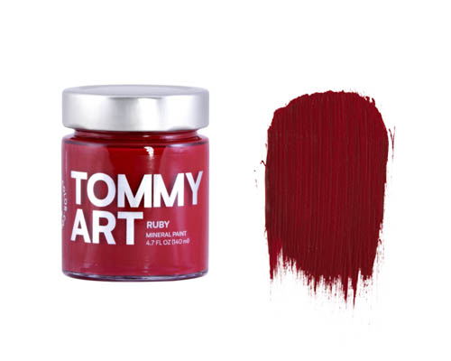 Tommy Art Mineral Paint  140mL  Ruby