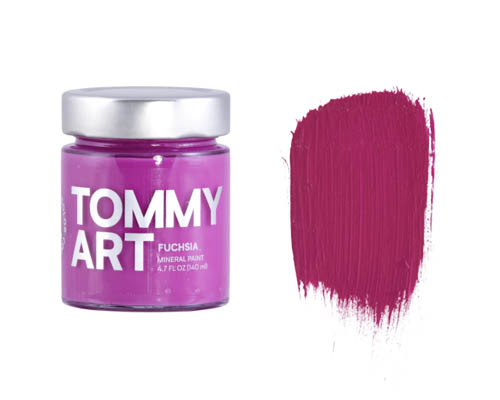 Tommy Art Mineral Paint  140mL  Fuchsia