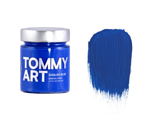 Tommy Art Mineral Paint  140mL  English Blue